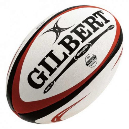 GILBERT DIMENSIONS SIZE 5 RUGBY BALL