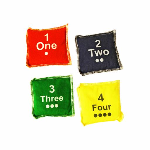 BEAN BAG NUMBER SET OF 10