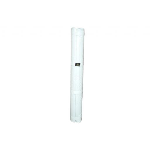 AUSSIE RULES GOAL POST GUARD CYLINDRICAL WHITE - 2500MM H