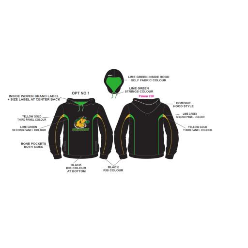 MOOROOLBARK SENIOR FC FLEECE HOODIE