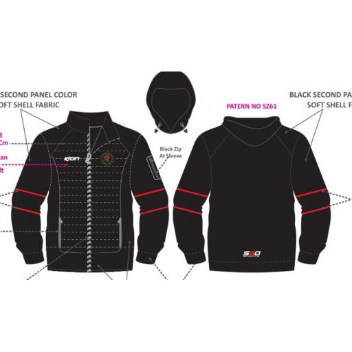 AQUINAS OCFC SUBZERO JACKETS