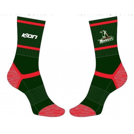 CROYDON RANGES CC GREEN CREW SOCKS