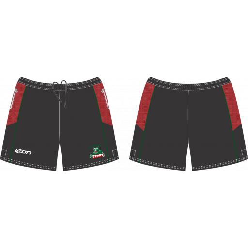 THE BASIN FOOTBALL NETBALL CLUB TRAVEL SHORTS