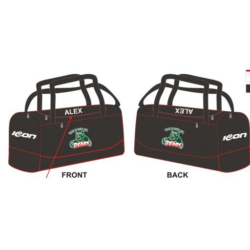 THE BASIN FOOTBALL NETBALL CLUB SPORTS BAG