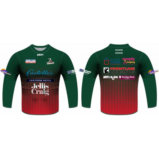 CROYDON RANGES CC WARM UP SHIRT LONGSLEEVE