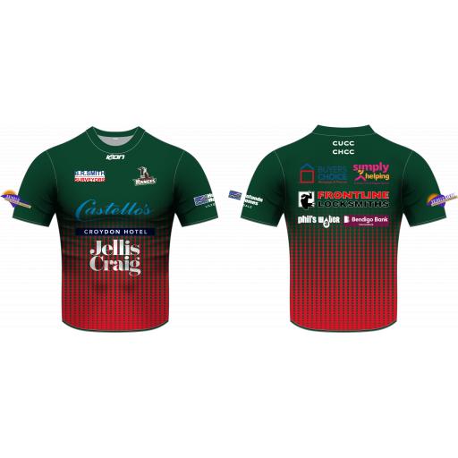 CROYDON RANGES CC WARM UP SHIRT SHORTSLEEVE