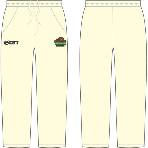 THE BASIN CC CREAM PLAYING PANTS