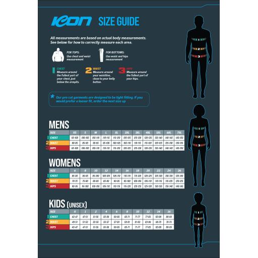 MORWELL CC SIZE GUIDE