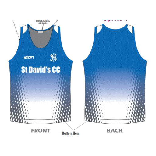 St Davids CC Singlet