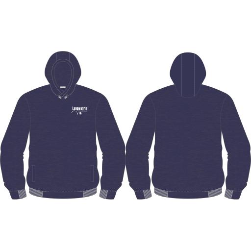 LANGWARRIN TENNIS CLUB - TECH HOODIE - NAVY BLUE