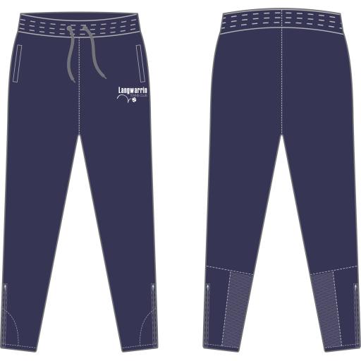 LANGWARRIN TENNIS CLUB - TRAINING / TRACK PANT - NAVY BLUE