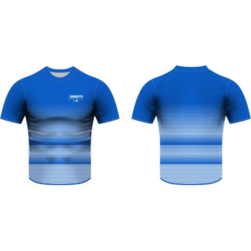 LANGWARRIN TENNIS CLUB - WARM UP / PLAYING TEE - ROUND NECK