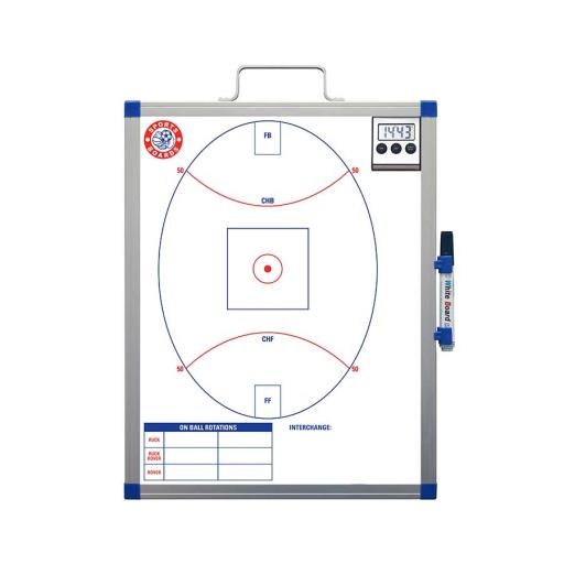 AFL COACHES BOARD PRO LARGE 36CM X 46CM