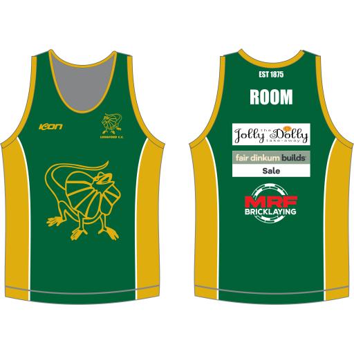 LONGFORD CRICKET CLUB TRAINING SINGLET FOR  LADIES