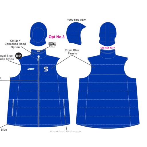 St Davids CC Puffy Vests