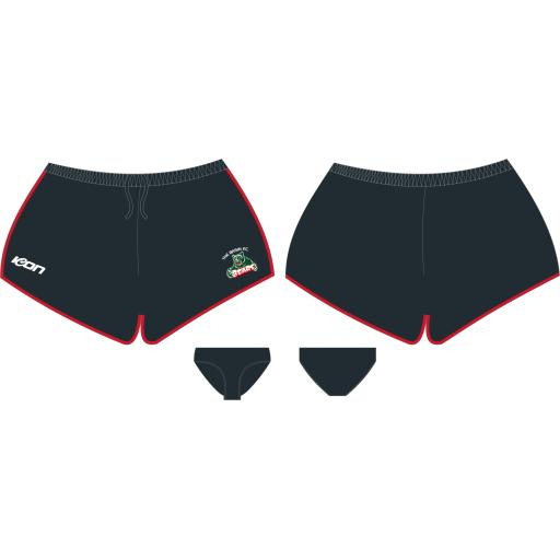 THE BASIN FOOTBALL NETBALL CLUB NEW RUNNING SHORTS