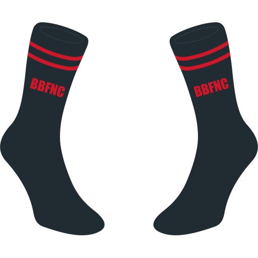 BBFNC BLACK CREW SOCKS