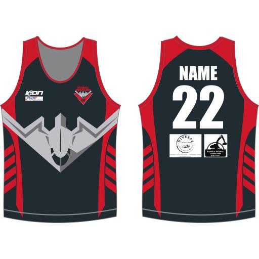 BBFNC FOOTBALL TRAINING SINGLET