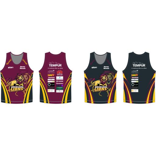 Nunawading Training Singlet Reversible