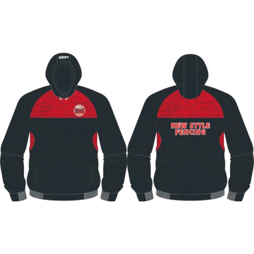 Rowville Rockets Hoodie (Red & Black)