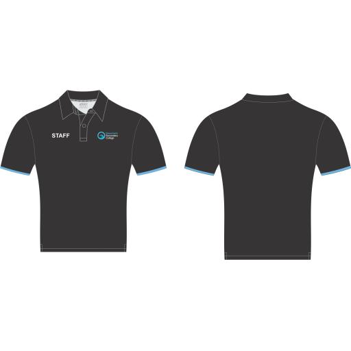 BEAUMARIS SC STAFF BLACK POLO
