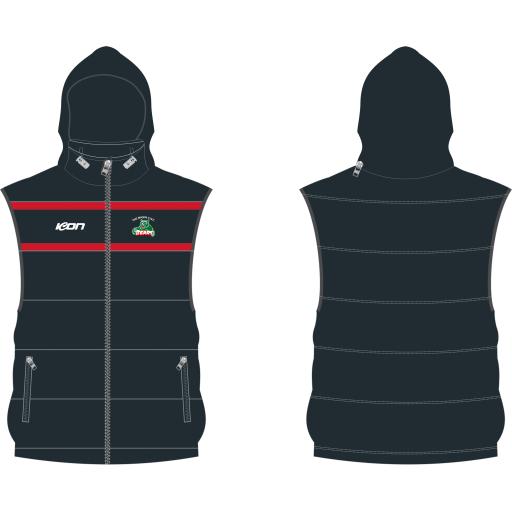 THE BASIN FOOTBALL NETBALL CLUB BUBBLE PUFFY VEST