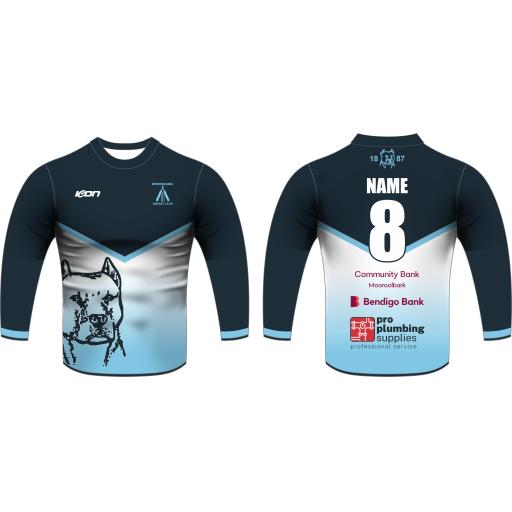MOOROOLBARK CC TRAINING TOP LONG SLEEVE