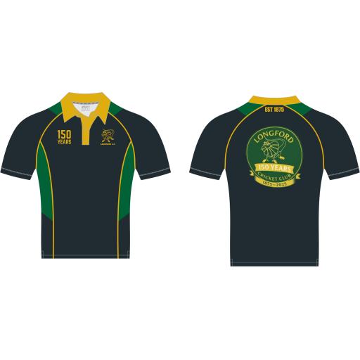 LONGFORD CRICKET CLUB 150 YEAR POLO