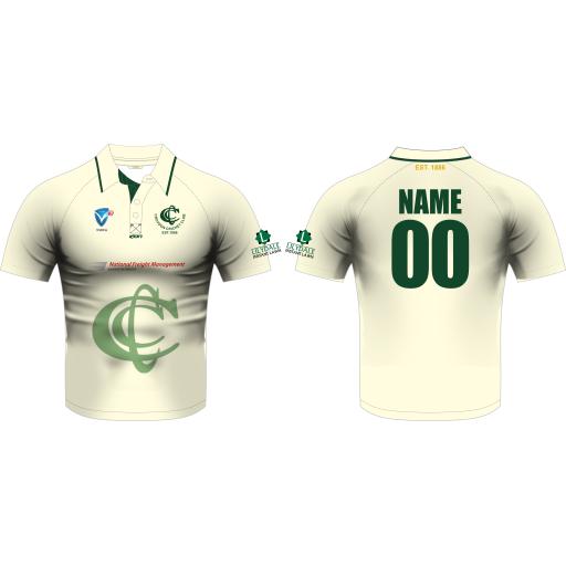 CROYDON CRICKET CLUB - SENIOR Two Day Playing Shirt (Short Sleeve) *EARLY BIRD SALE*