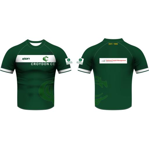 Croydon Cricket Club Warm up Top (Short Sleeve)