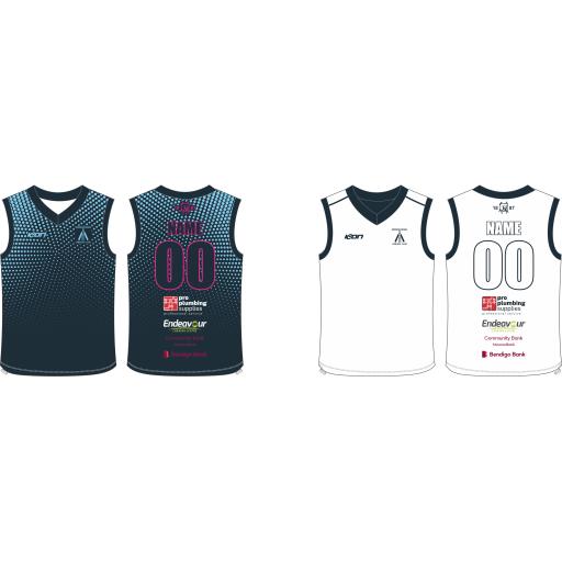 MOOROOLBARK CC  LADIES REVERSIBLE PLAYING VEST