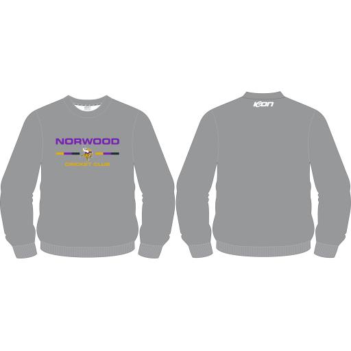 Norwood Cricket Club - Crew Jumper (GREY)