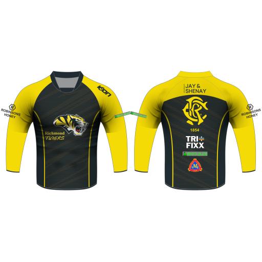 RICHMOND CC  SENIOR TRAINING SHIRT LONG SLEEVES