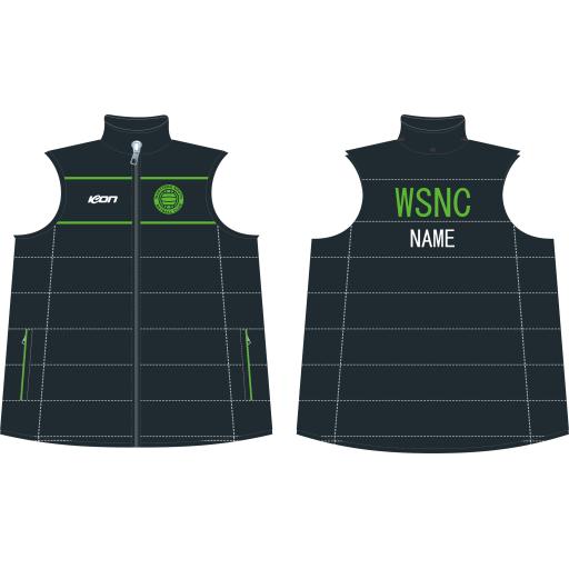 WANTIRNA SOUTH NETBALL CLUB - PUFFY VEST
