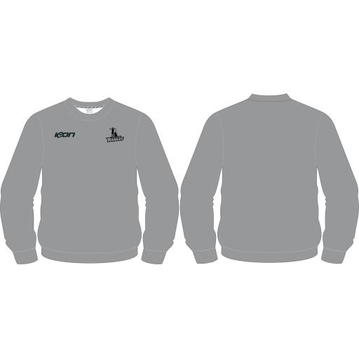 CROYDON RANGES CC GREY CREW JUMPER
