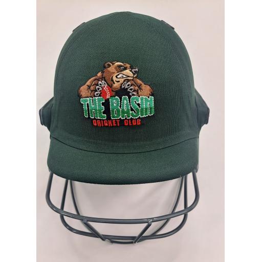 THE BASIN CC CUSTOM CRICKET HELMET