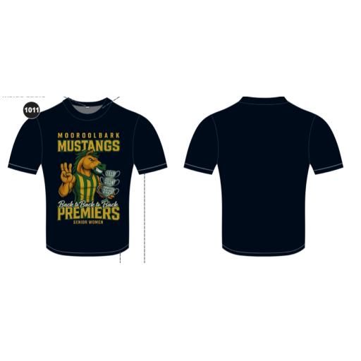 MOOROOLBARK COTTON PREMIERS T-SHIRTS