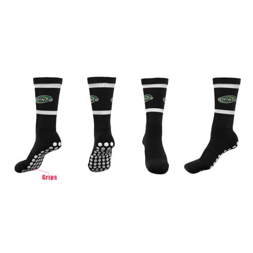 ST JOHNS TECOMA CRICKET CLUB - BLACK GRIP SOCKS