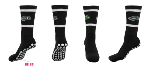 St Johns Tecoma CC Black grip sock.png