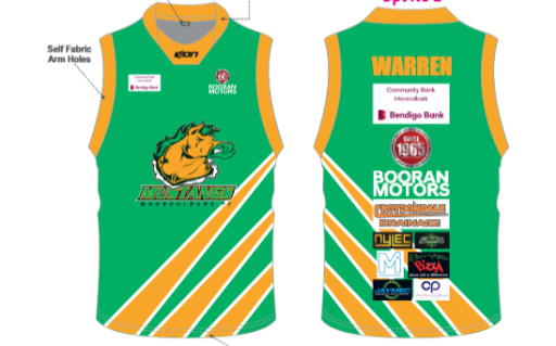 Mooroolbark football jumper green.png