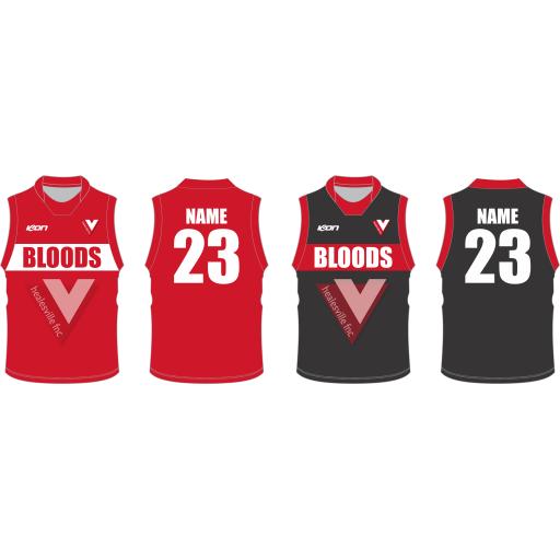 HEALESVILLE  FNC  ***NEW Reversible Footy Jumpers***