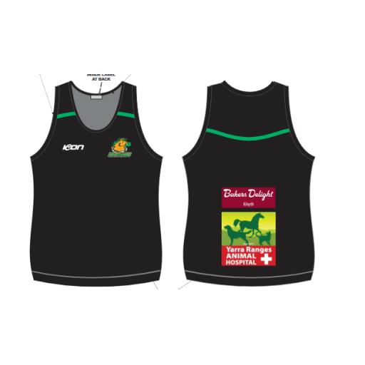 MOOROOLBARK LADIES SENIOR FOOTBALL CLUB SINGLET