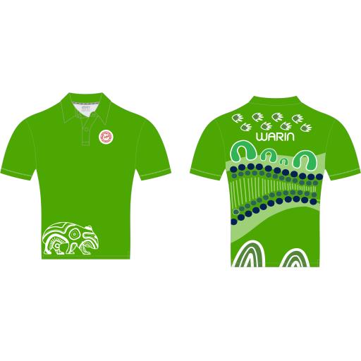 BADGER CREEK PS HOUSE POLO - WARIN (GREEN)