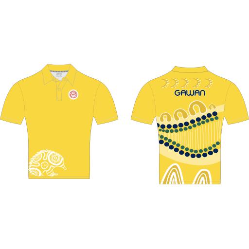 BADGER CREEK PS HOUSE POLO - GAWAN (YELLOW)