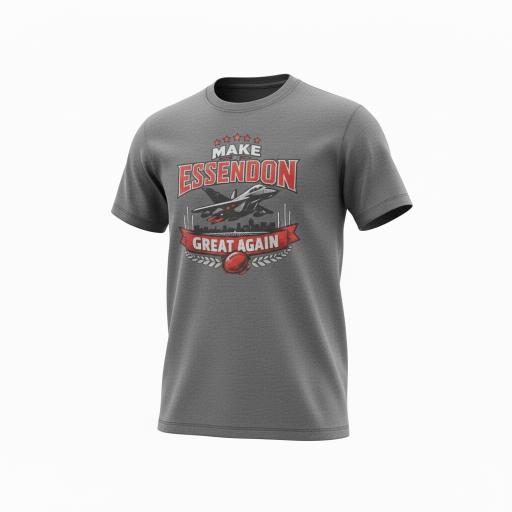 MEGA BOMBERS TEES GREY