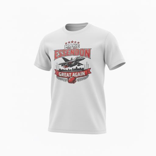 MEGA BOMBERS TEES WHITE