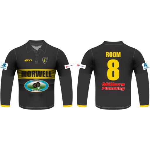 MORWELL CRICKET CLUB ONE DAY PLAYING SHIRT LONG SLEEVE