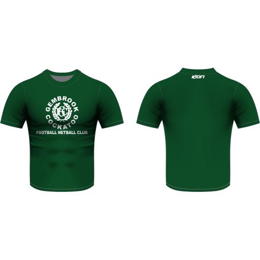 GEMBROOK-COCKATOO FNC GREEN COTTON T-SHIRT