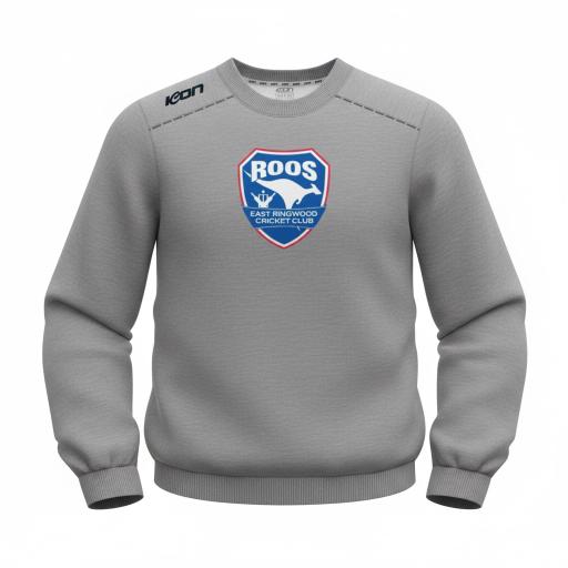 East Ringwood Cricket Club - *** Junior Crew Jumper Grey***