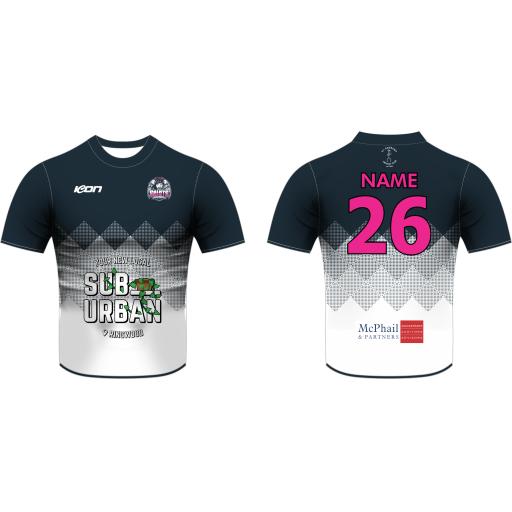 St Andrews CC - Warm Up Top (Short Sleeve) (Pink)